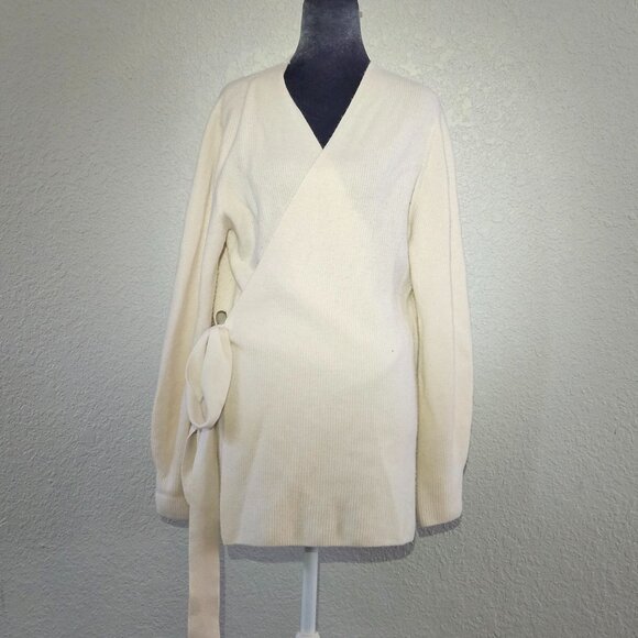 Athleta Alpine Wrap Sweater – Size Large - Picture 2 of 7